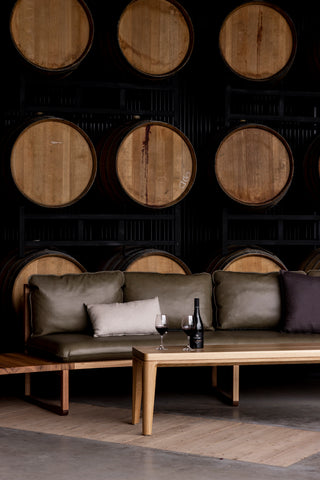 Arquette Grace Bench Seat at Nepenthe Cellar Door