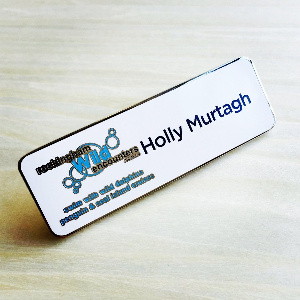 Custom Name Badges For Corporate And Free Shipping Tiesncuffs
