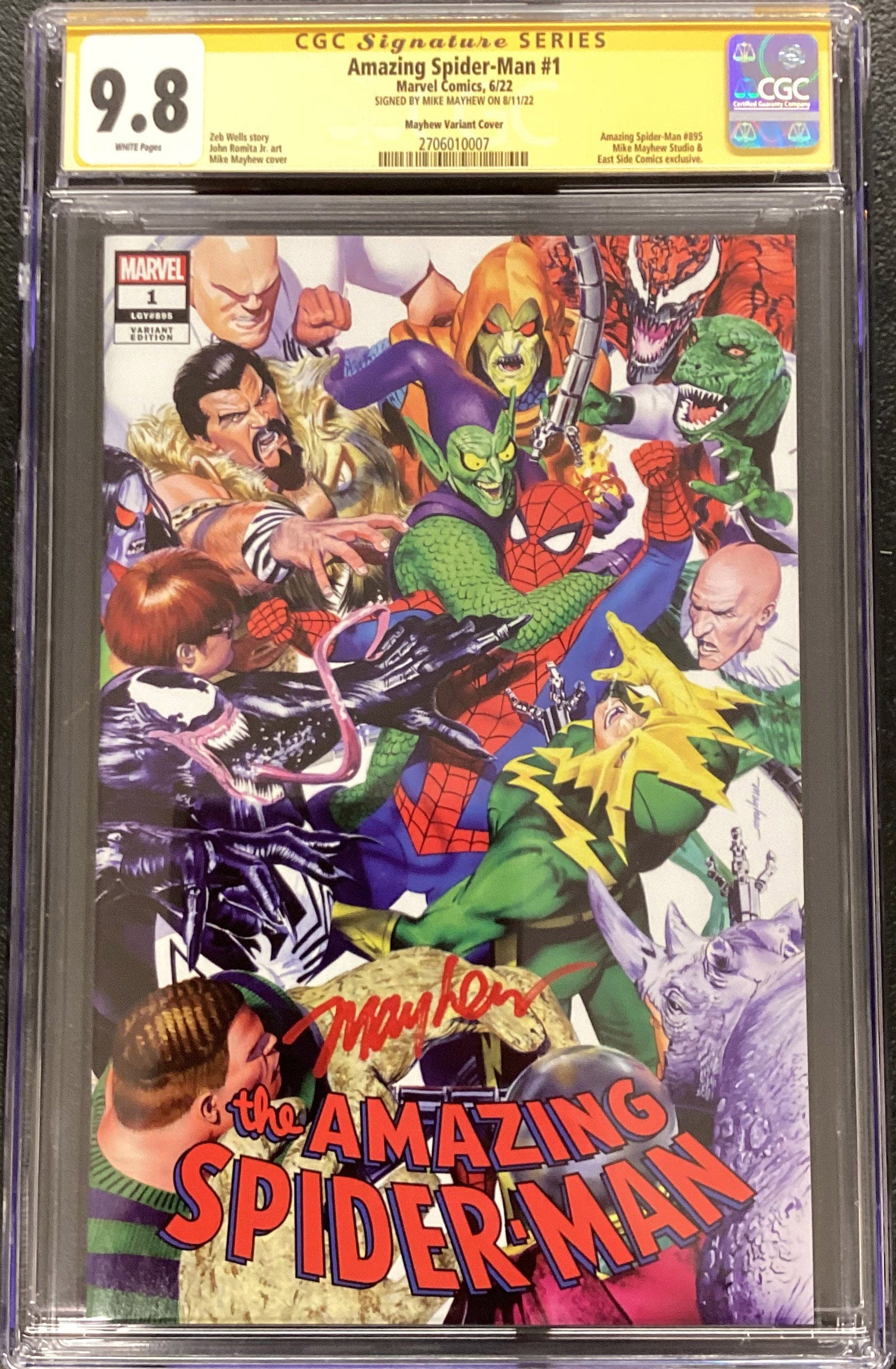 Amazing Spiderman #39 CGC 8.5 OW/W – elitecomicsource