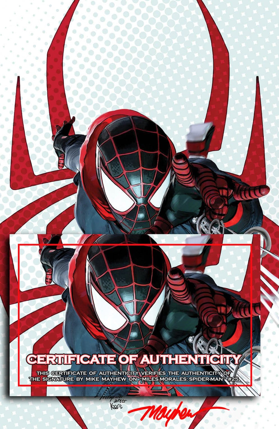 MILES MORALES: SPIDER-MAN #25 Mike Mayhew Studio Variant Cover 