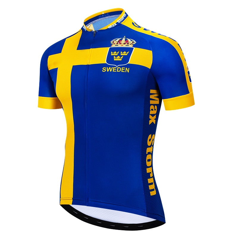 swedish cycling jersey