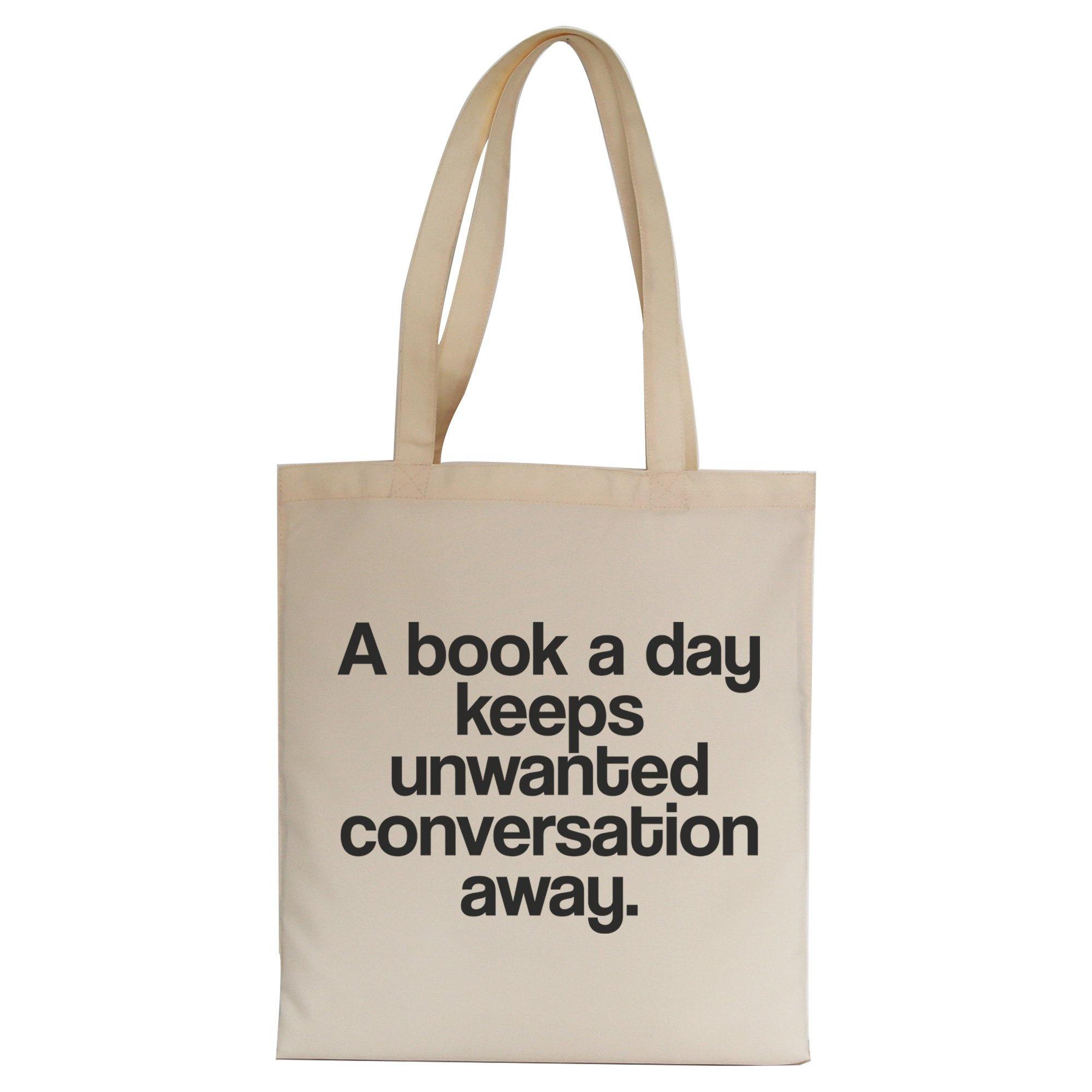 reading tote bag