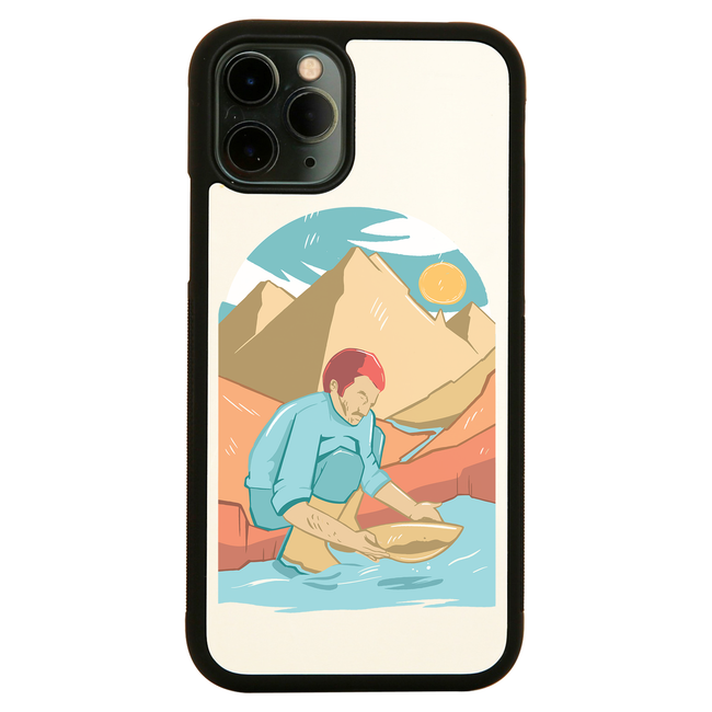 Gold Panning Iphone Case Cover 11 11pro Max Xs Xr X Graphic Gear