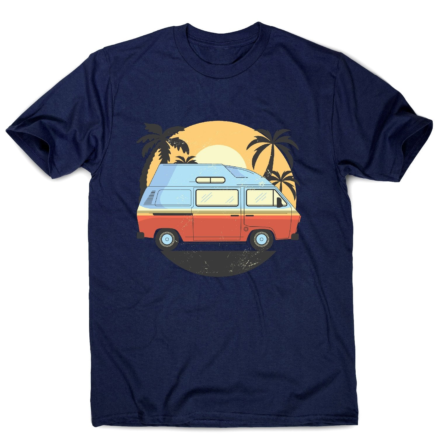 Camper van - men's funny premium t-shirt– Graphic Gear