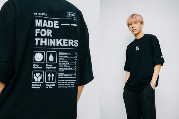 Elevate your fashion with this must-have streetwear piece: "Essential" Core Oversized Tee (Black)