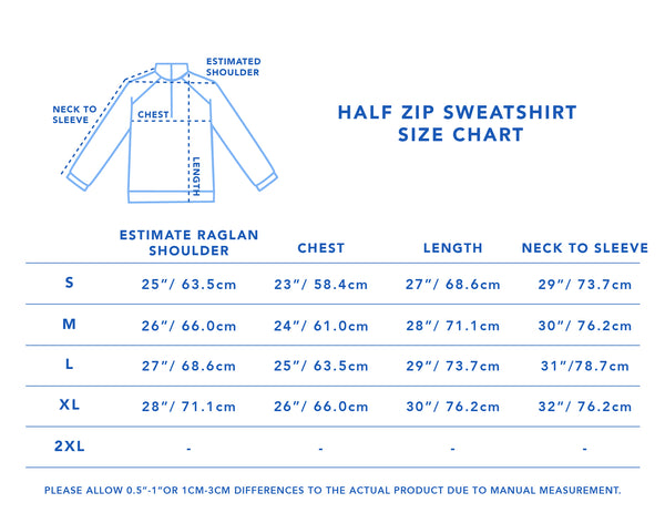 dr-mister-tyge-half-zip-sweatshirt-size-chart
