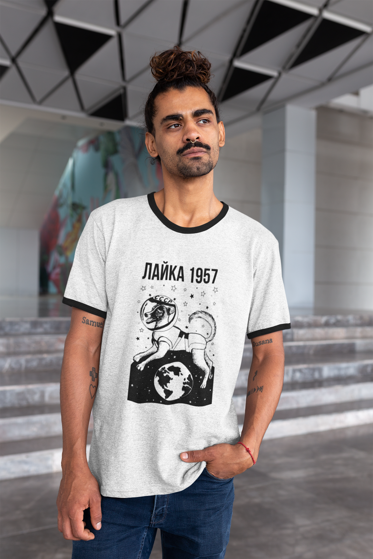 Download Laika 1957 Ringer Tee 35 00 Size L S M Xl 2xl 3xl 4xl Color White Navy Red Jet Black White Jet Black White Red Athletic Heather Jet Black L White Navy S Red Jet Black M Red Jet Black L Red Jet Black Xl Red Jet Black 2xl Red