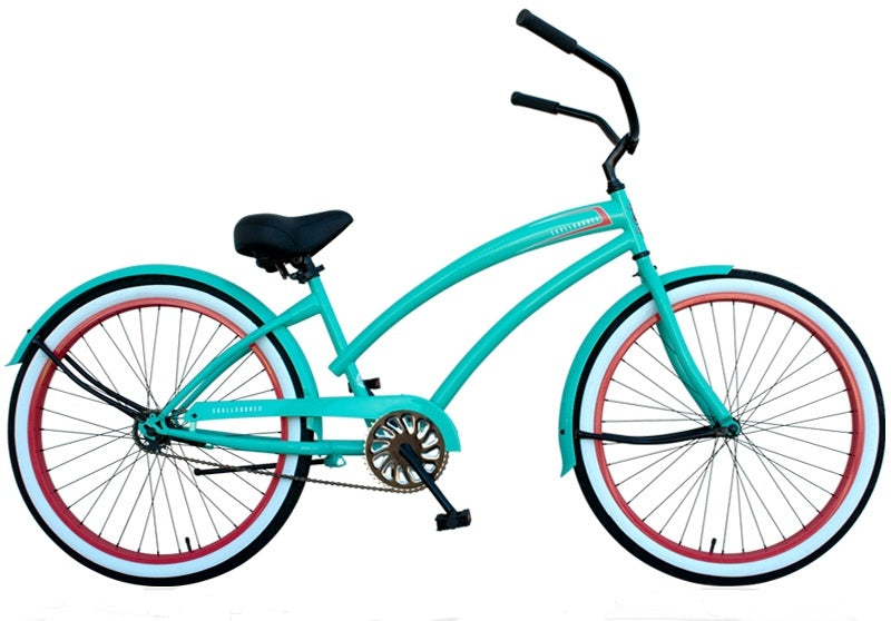 skull and bones beach cruiser