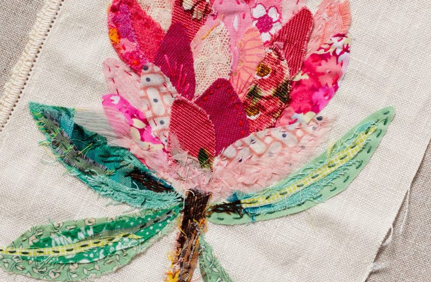 Gardenia Slow-Stitching Kit - Wattle&Loop