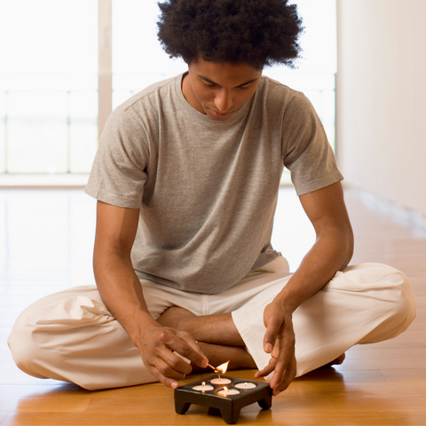focused meditation diffuser essential oil blend
