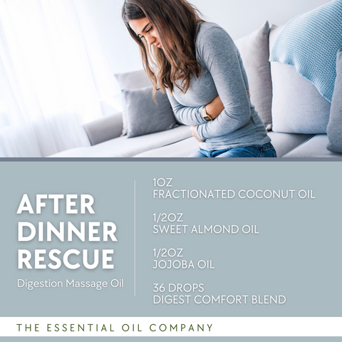 After Dinner Rescue Digestion Massage Oil