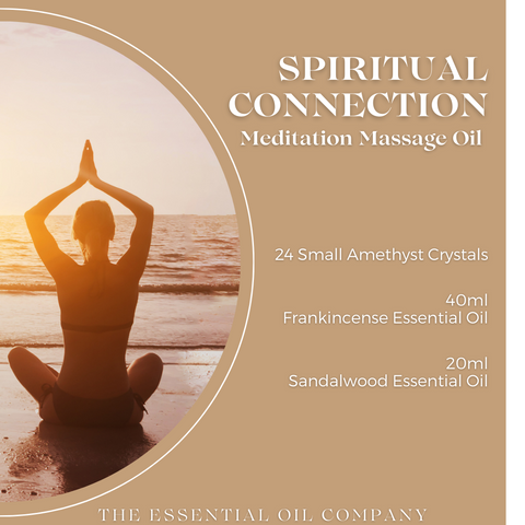 Spiritual Connection Meditation Massage Oil