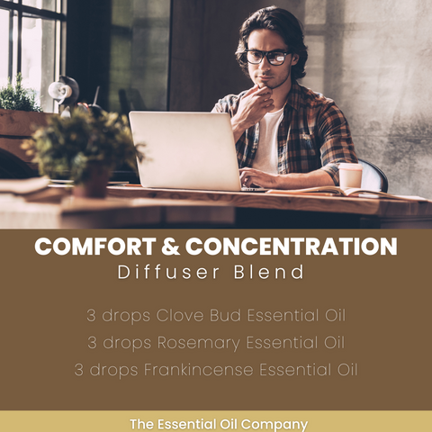 Comfort & Concentration Diffuser Blend