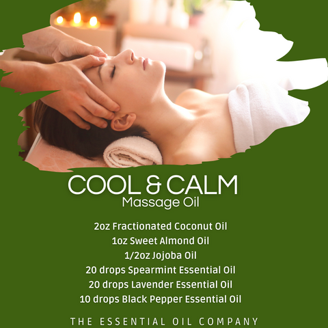 Cool & Calm Massage Oil