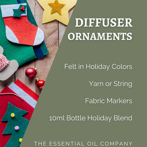 DIY Diffuser Ornaments