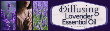 Diffusing Lavender Essential Oil