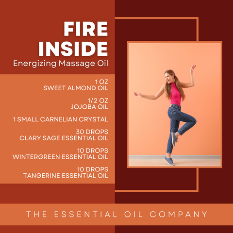 Fire Inside Energizing Massage Oil