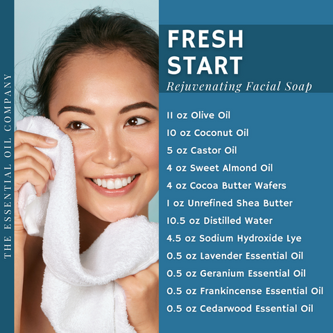 Fresh Start Rejuvenating Facial Soap Recipe