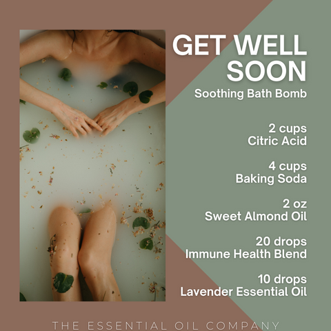 Get Well Soon Soothing Bath Bomb