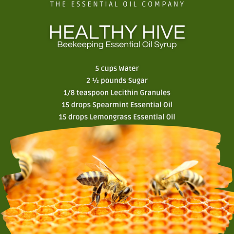 Healthy Hive Beekeeping Essential Oil Syrup