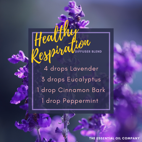 healthy respiration essential oils
