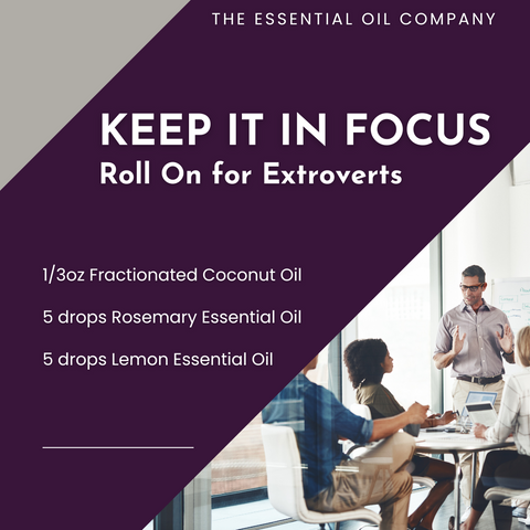Keep it in Focus Roll On for Extroverts