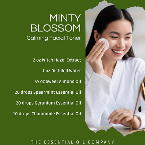 Minty Blossom Calming Facial Toner