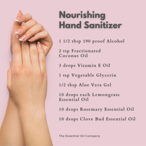 DIY Hand Sanitizer Using Essential Oils — The Essential Oil Company