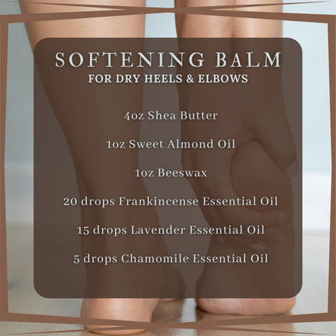 Softening Balm for Dry Heels & Elbows