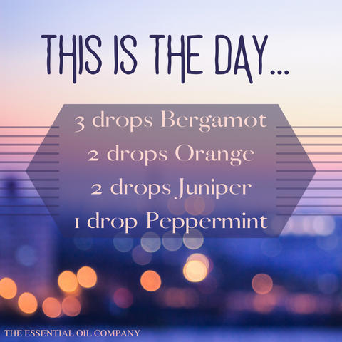 this is the day essential oil blend