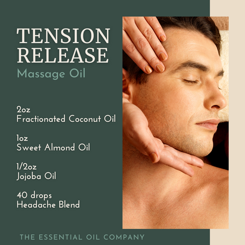 Tension Release Massage Oil