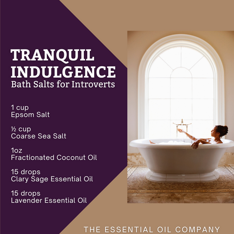 Tranquil Indulgence Bath Salts for Introverts