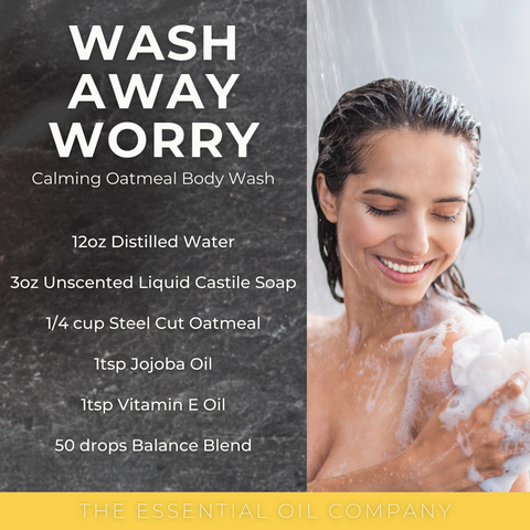 Wash Away Worry Calming Oatmeal Body Wash