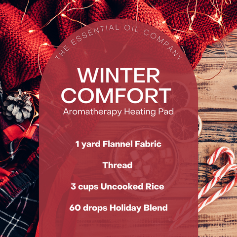 Winter Comfort Aromatherapy Heating Pad