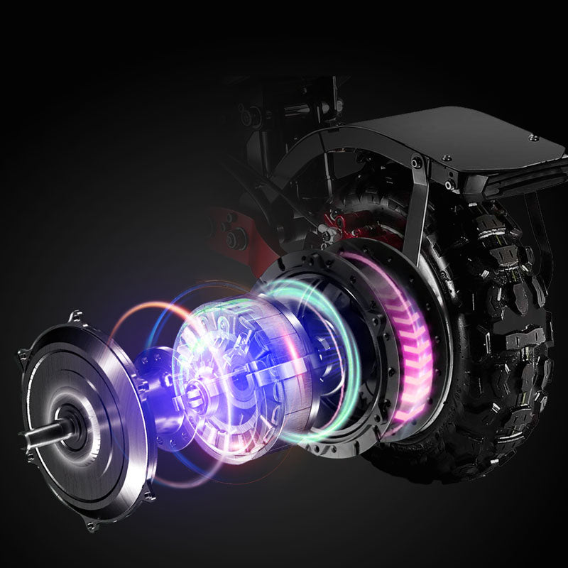 Motor de potencia máxima de 8000 W del scooter eléctrico Z4 más rápido de 60 mph