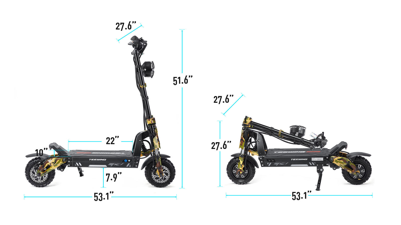 Geometry-of-Teewing-Mars-XTR-10000W-Dual-Motor-Electric-Scooter