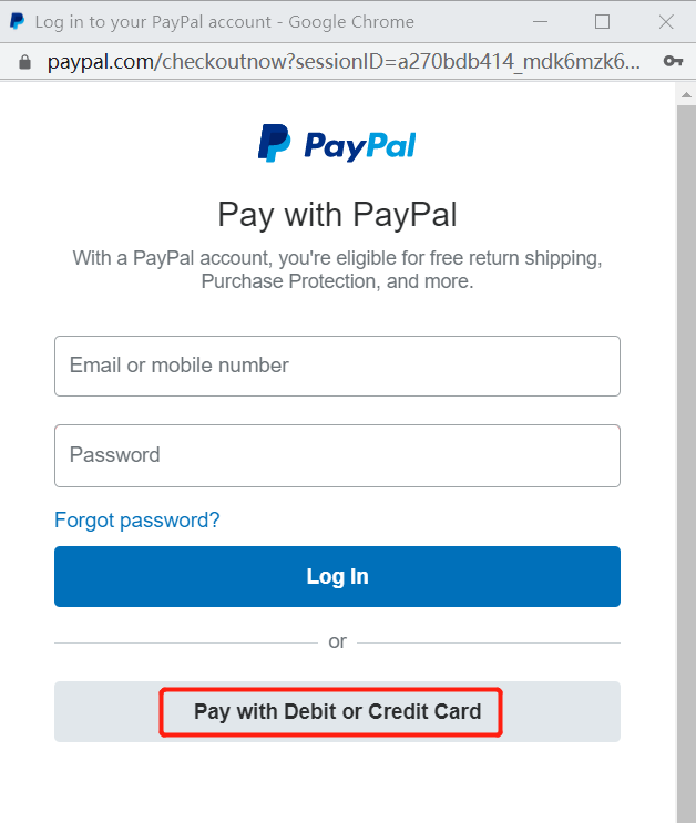 Pay_with_Debit_or_Credit_Card_via_Paypal_Gateway on nerocycle