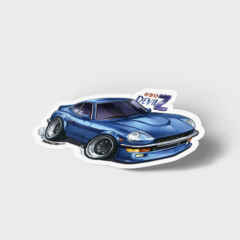 Nissan Datsun S30 Fairlady Z 240z 280z Vinyl Sticker Yanimatorart