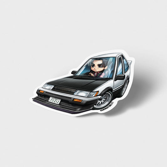 Initial D 4th Stage Cars Vinyl Stickers FULL SET [14 PCS]