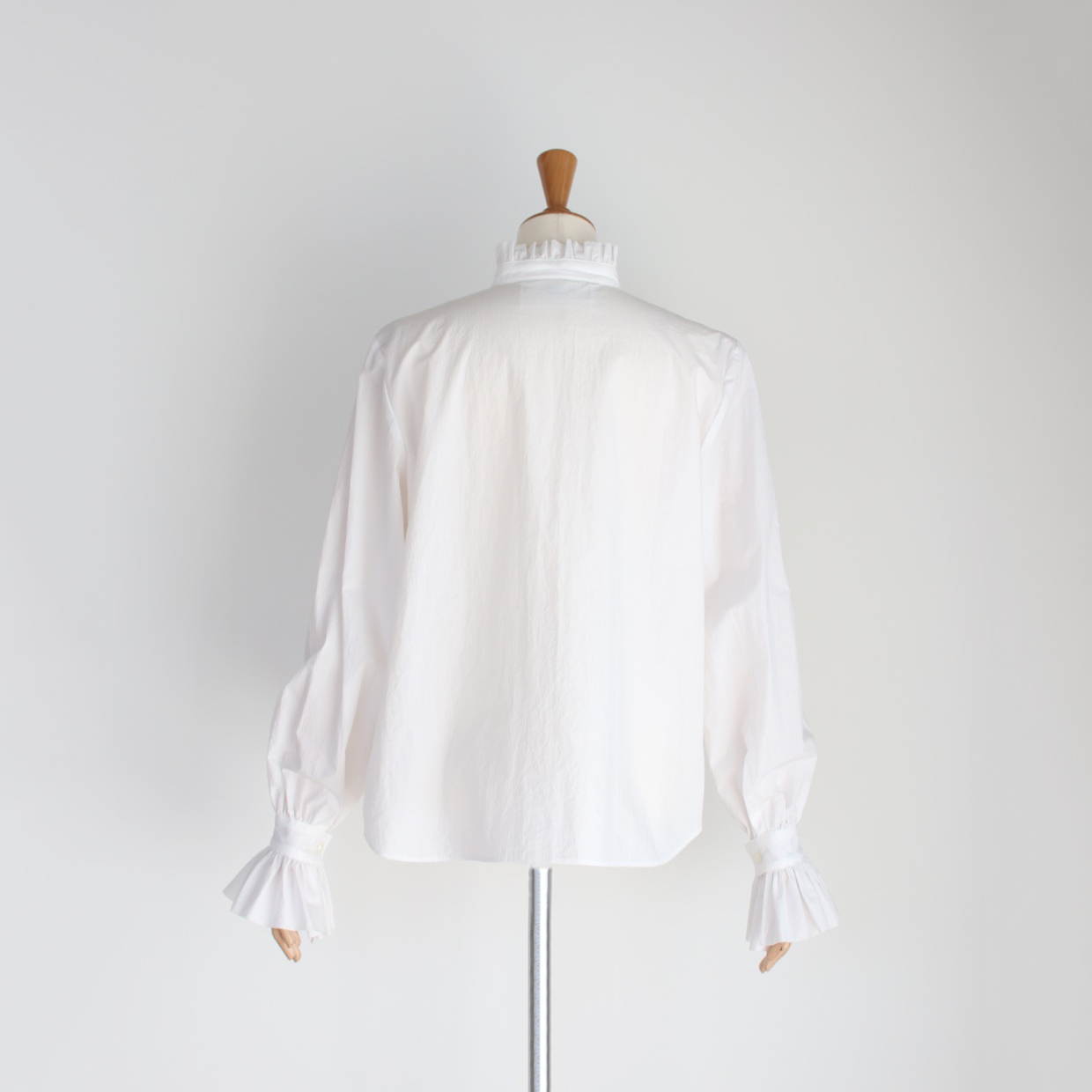 girlish St.cecilia レタスBLOUSE Part2 ホワイト 質屋 www.esn-spain.org