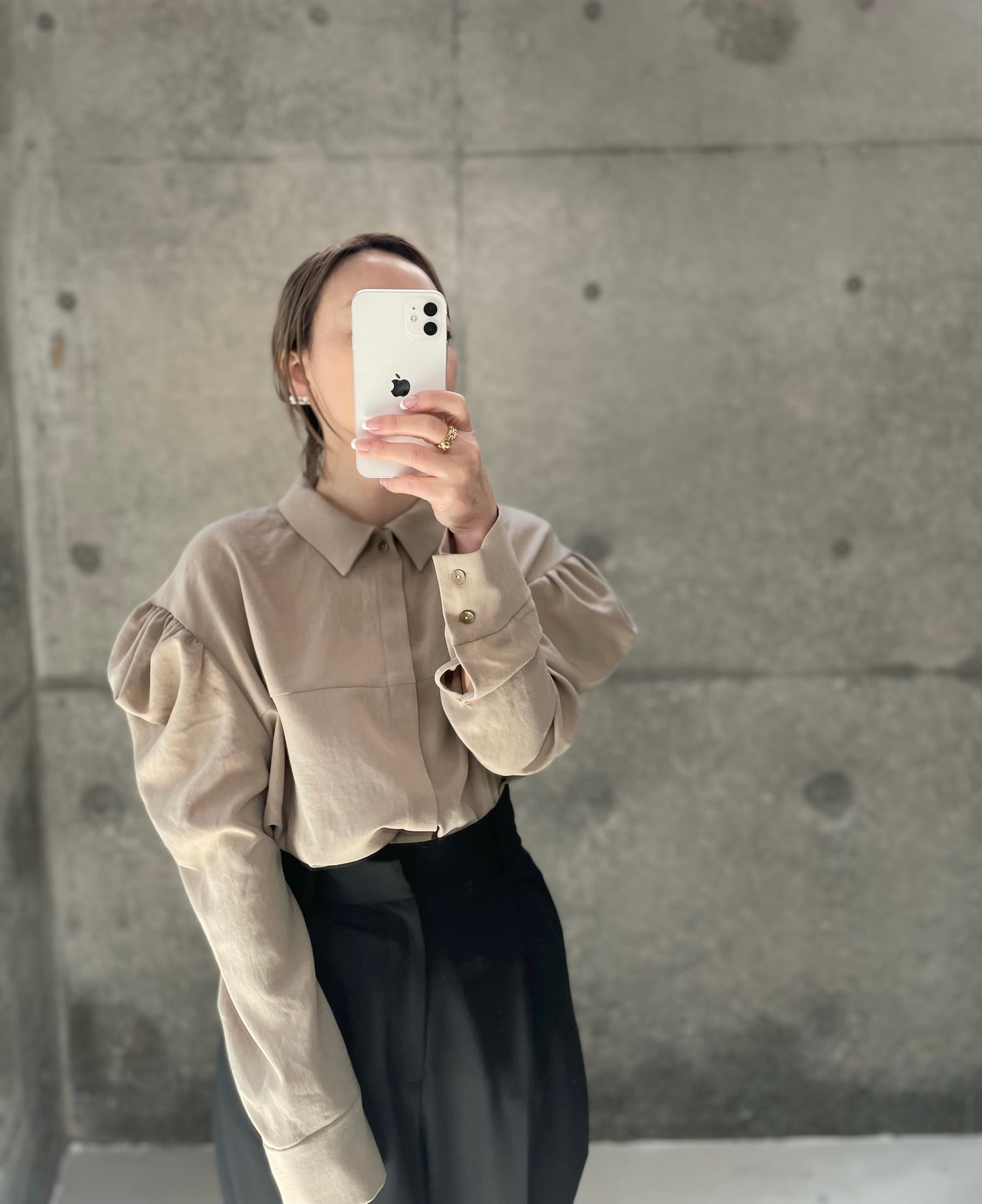 girlishガーリッシュ girlish PEANUT BLOUSE 38 - トップス