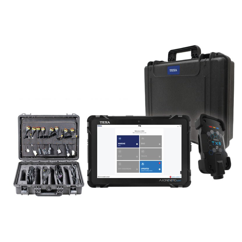 TEXA Axone Nemo Light Marine TXB2 Diagnostic Tool Kit with Basic Marine Cable Case | LMARBC