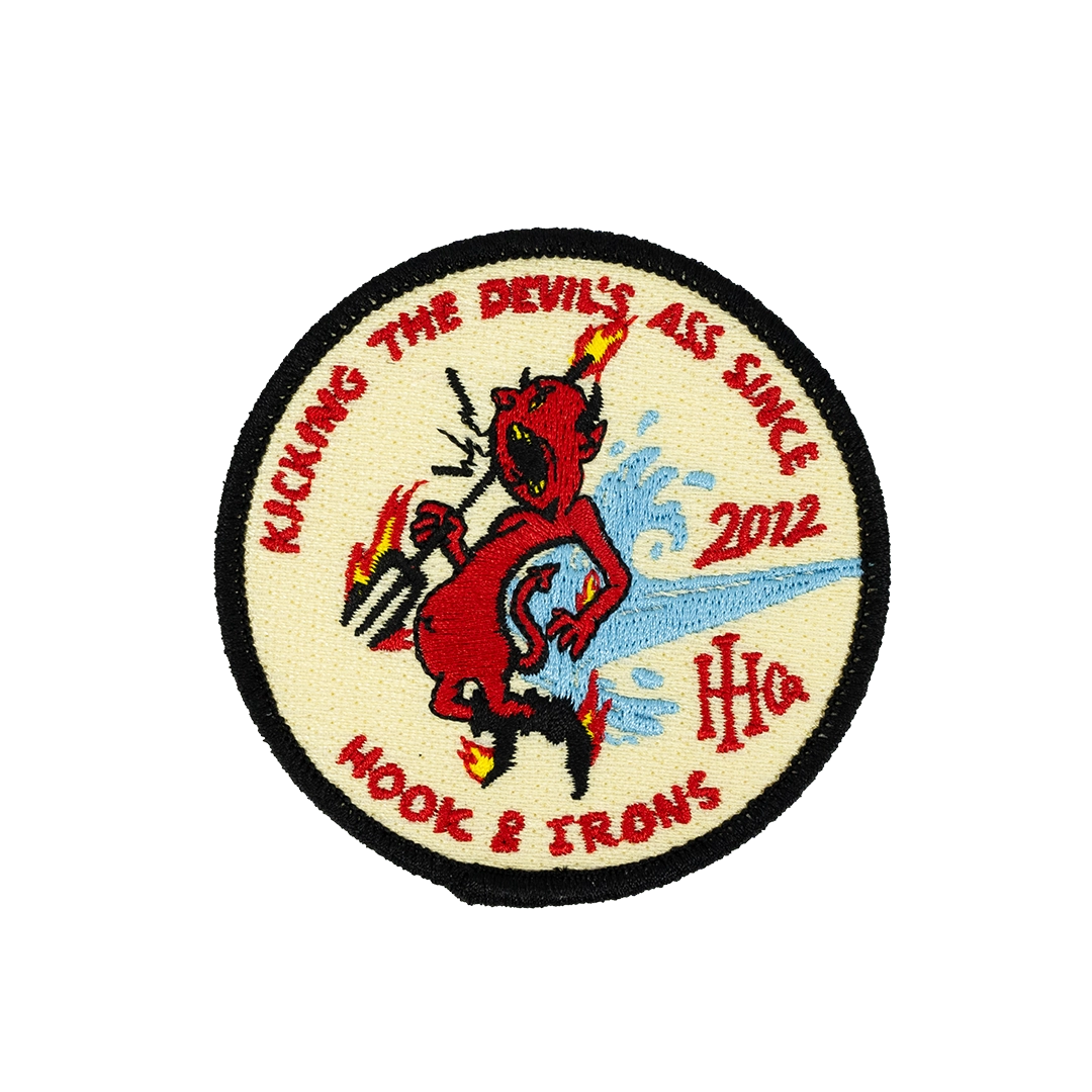 Kickin' The Devil's Ass, I Ain't Skeered - Patch