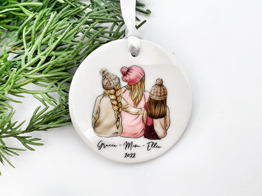 Custom clay portrait ornaments and gifts!