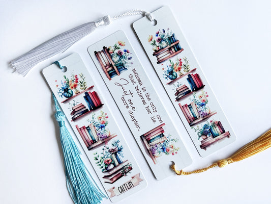 Floral Bookmark, Bookmark, Custom Bookmark, Wood Bookmark, Personalized  Bookmark, Bridesmaid Gift, Acrylic Bookmark, Birthday Gift, Gift -   Canada