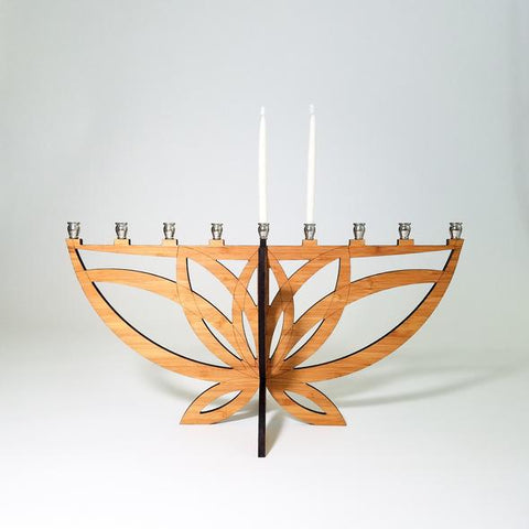 Bamboo Menorah