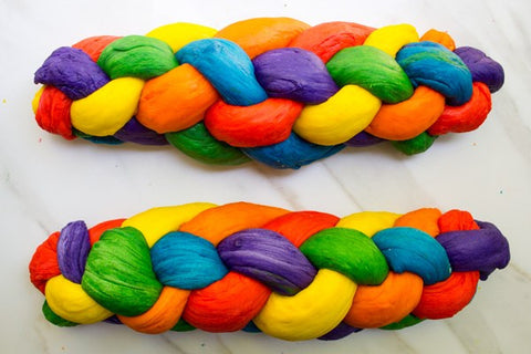 Rainbow Challah