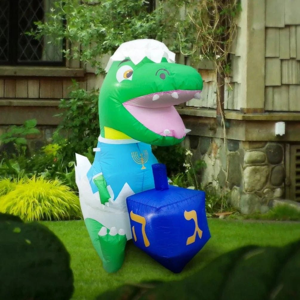Image of Baby Dinokkah the Hanukkah Inflatable