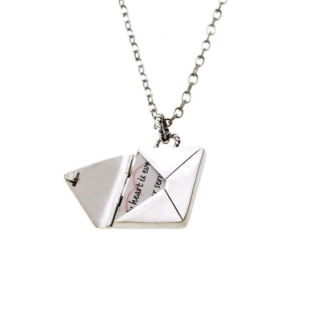 Love Letters Envelope Necklace - Sterling Silver – ModernTribe