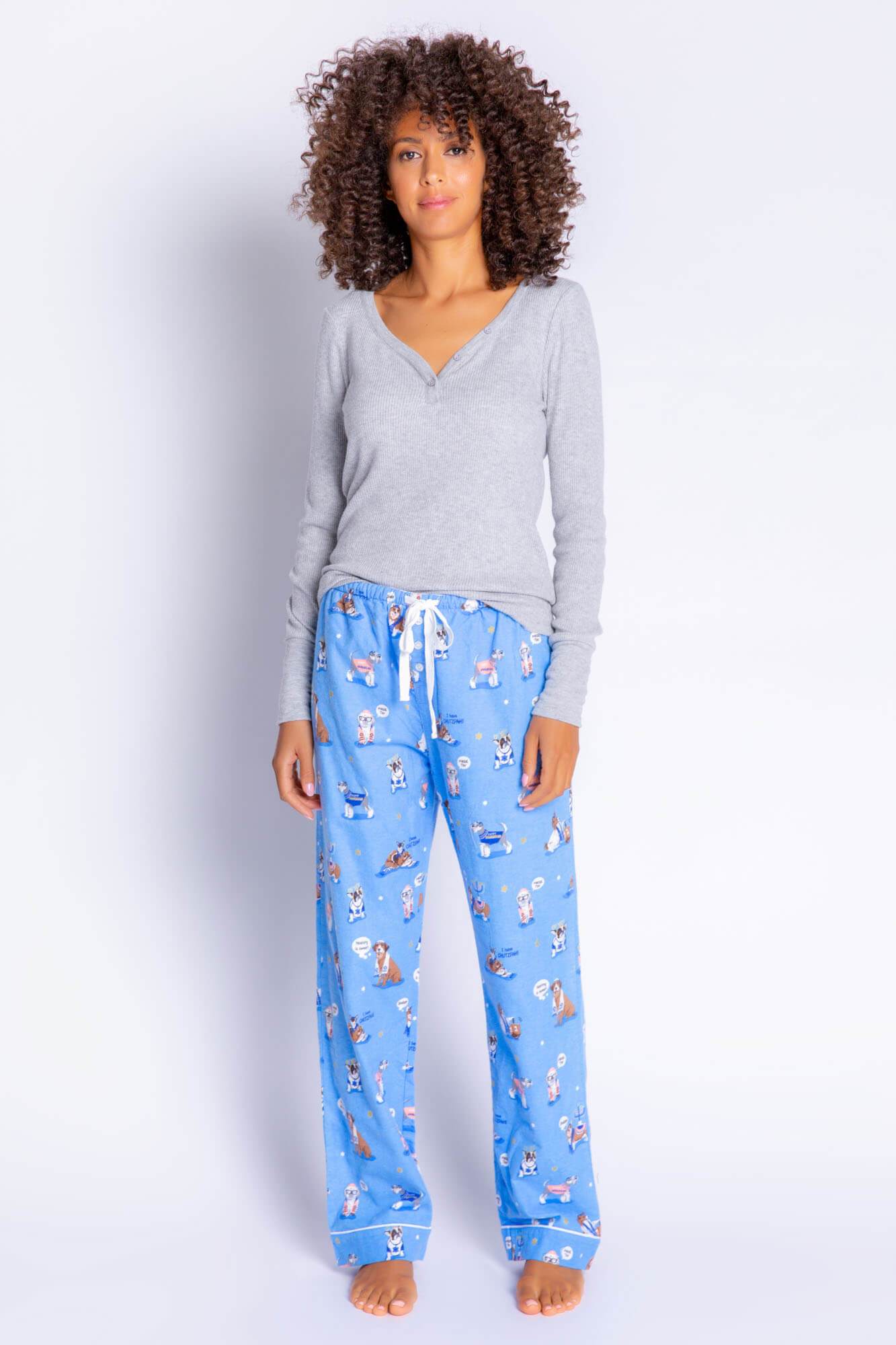 Buy Happy Pawnukkah Hanukkah Pajama Pants by P.J. Salvage - Women ...